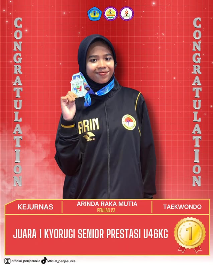 Foto prestasi Kejurnas taekwondo kyurugi senior prestasi